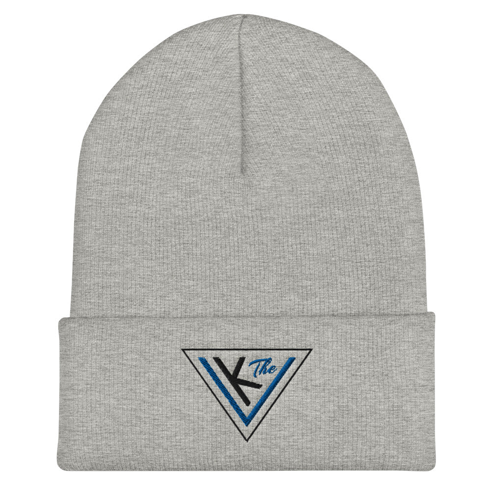 Cuffed Beanie - blue v