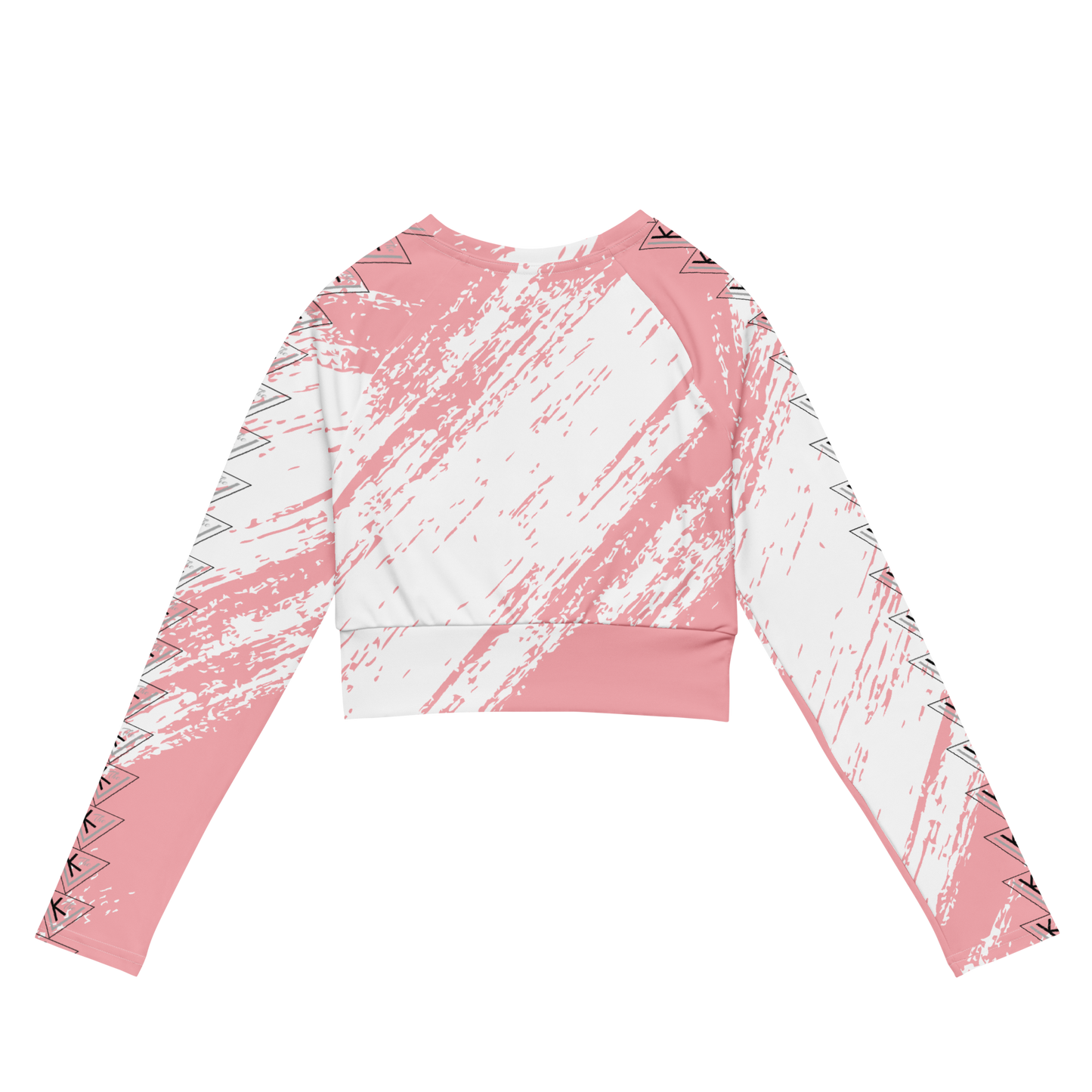 Lady Hooper long-sleeve crop top