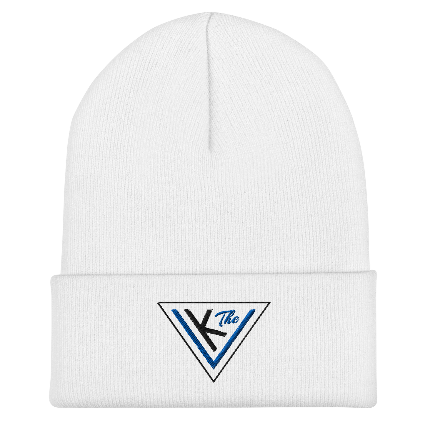 Cuffed Beanie - blue v