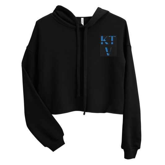 KTV Letter Crop Hoodie