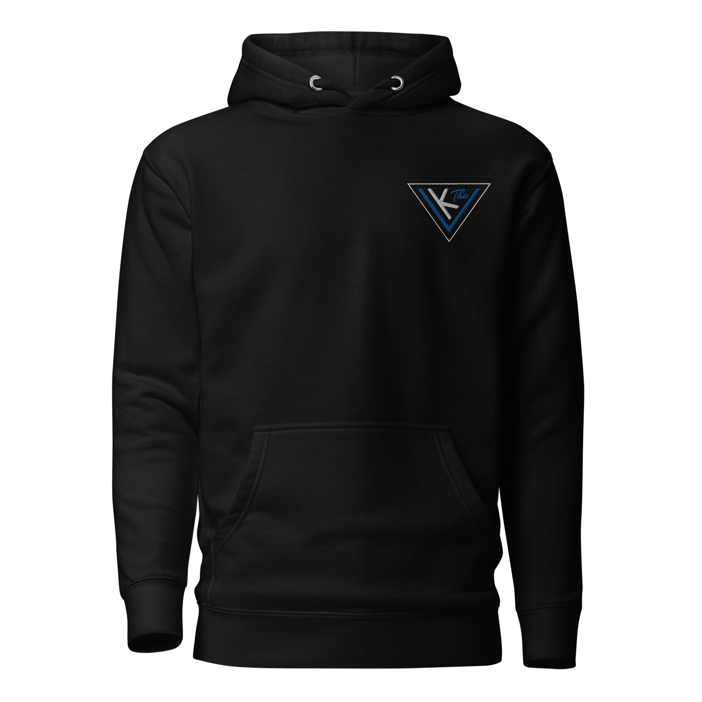 blue on black Unisex Hoodie