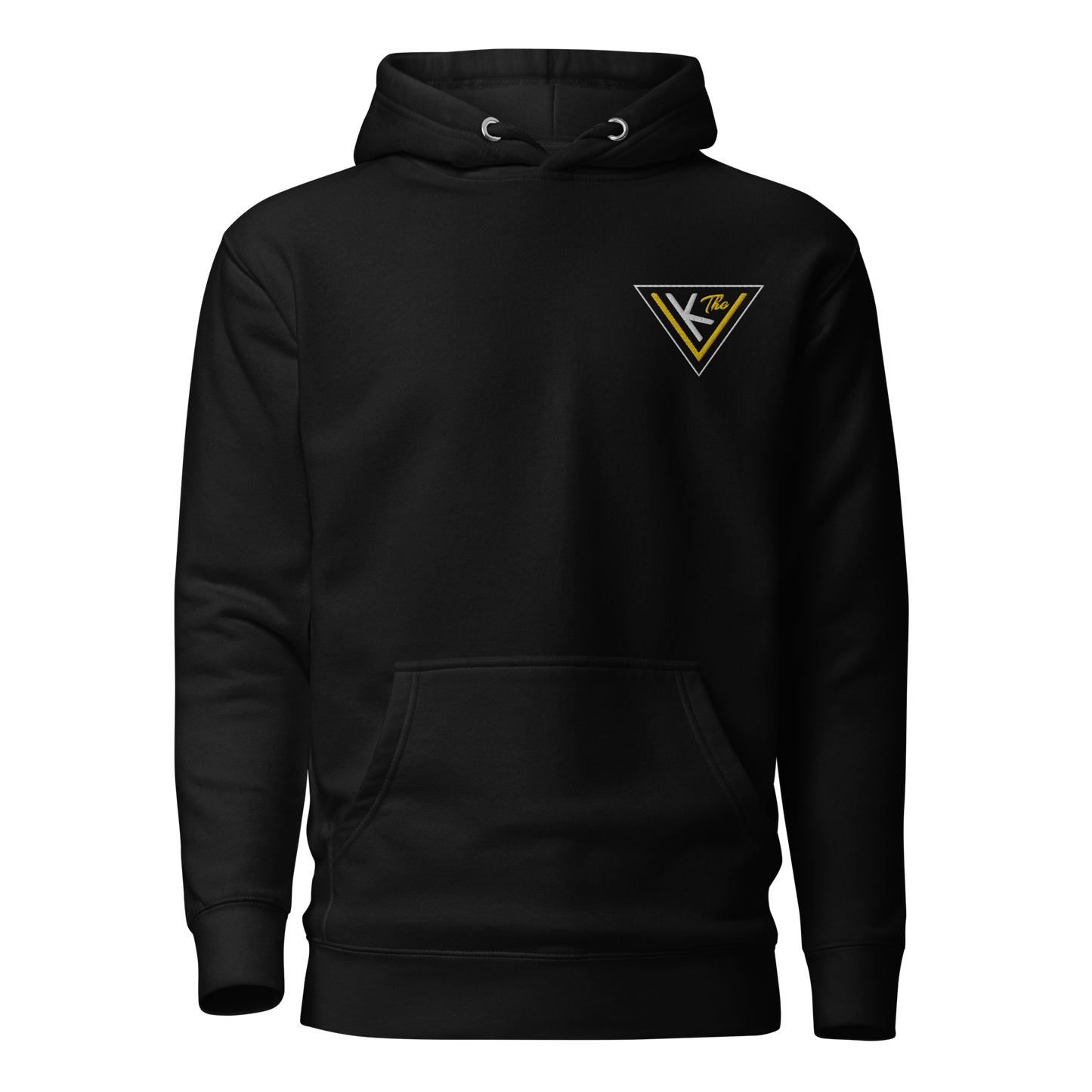 yellow on black Unisex Hoodie