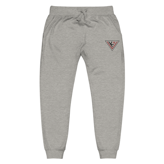 red on gray Unisex Joggers