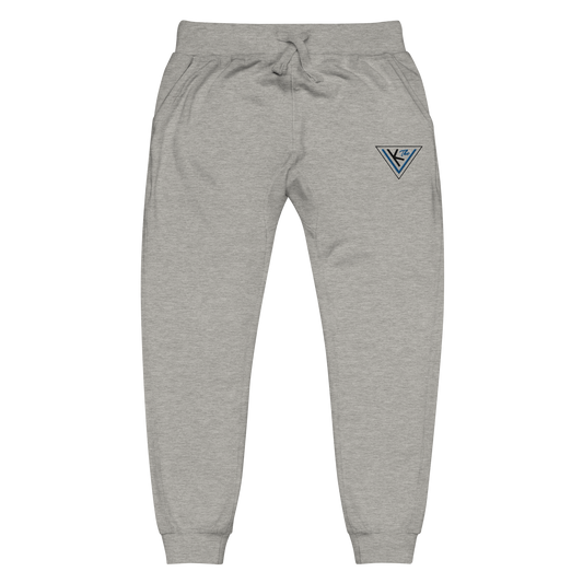 Blue on Gray Unisex Joggers