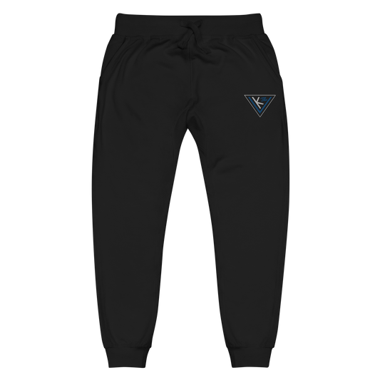 blue on black Unisex Joggers