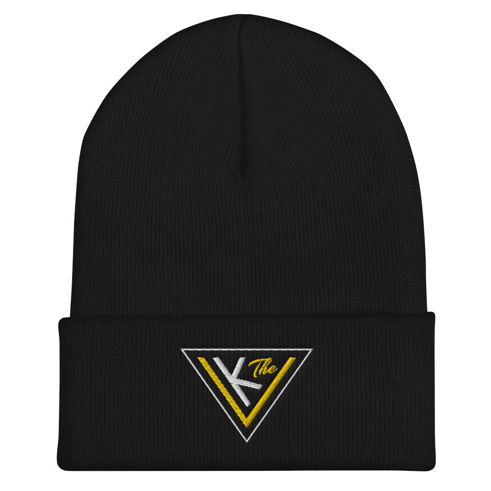 Cuffed Beanie - yellow v