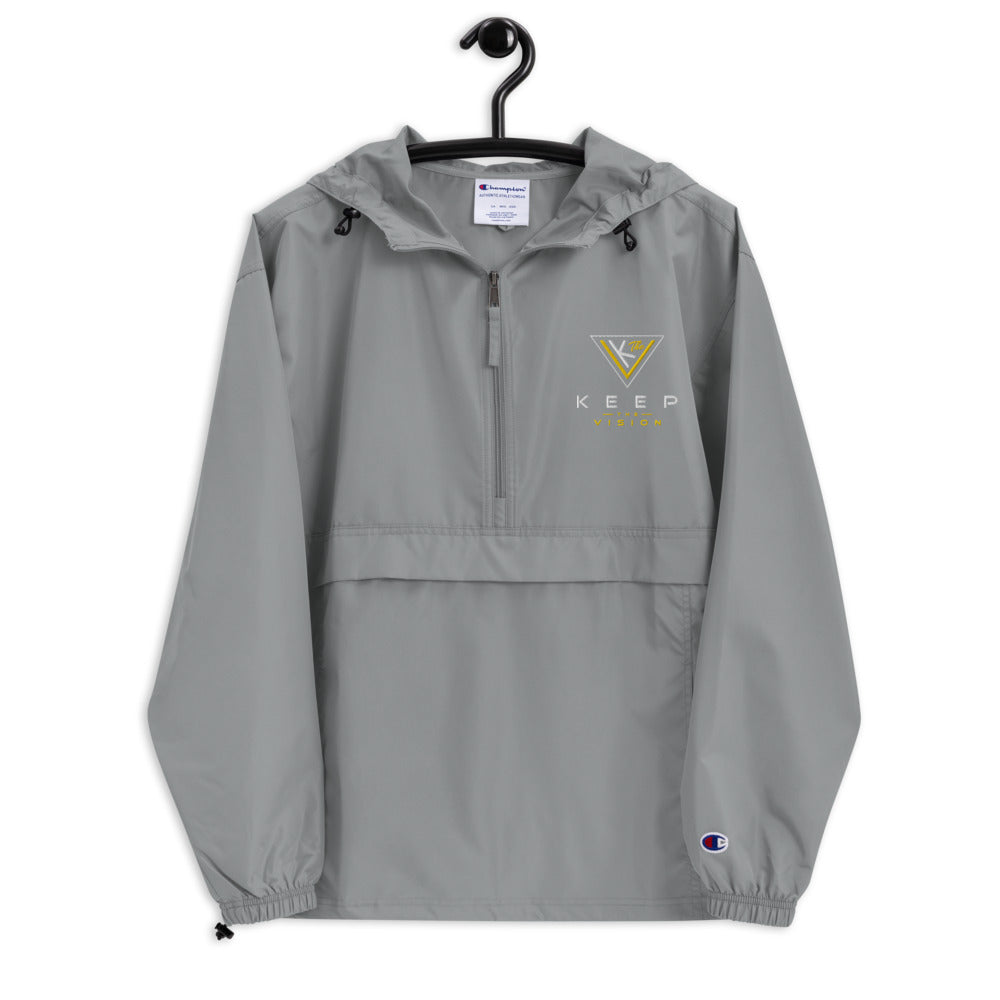 Yellow V Windbreaker