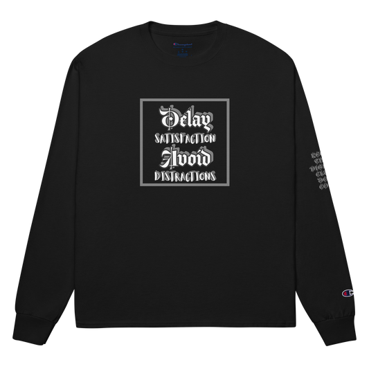 "Delay Satisfaction" Long Sleeve Tee